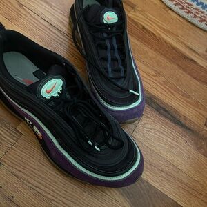 Nike Air Max 97 Black and Purple “Halloween slime”